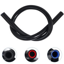 KDP 1/4"X5FT ID:6MM 1.5 M Silicone Heater Hose Coolant 1/4"X5FT, Black