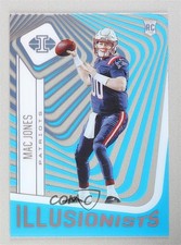 2021 Panini Illusions Illusionists Light Blue 298/299 Mac Jones #ILL-14 00d2
