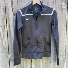 Nike Dri-Fit Black XS Full-Zip Track Jacket