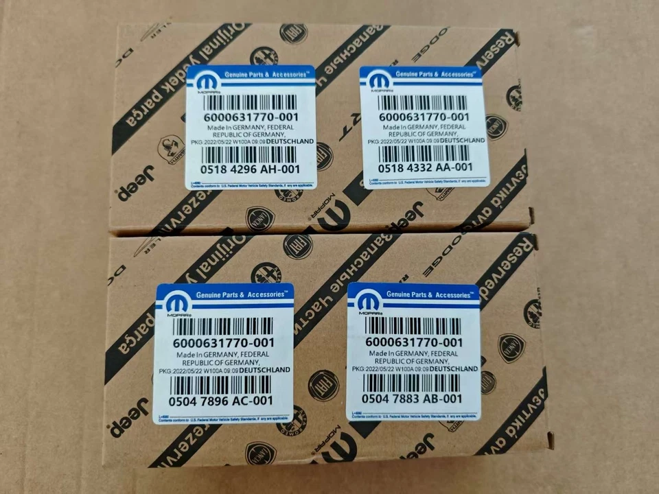 Elevadores de admisión y escape de 3,6 L brazos basculantes Chrysler Dodge Ram 2016-2024 5047896AD Foto 2 de 4