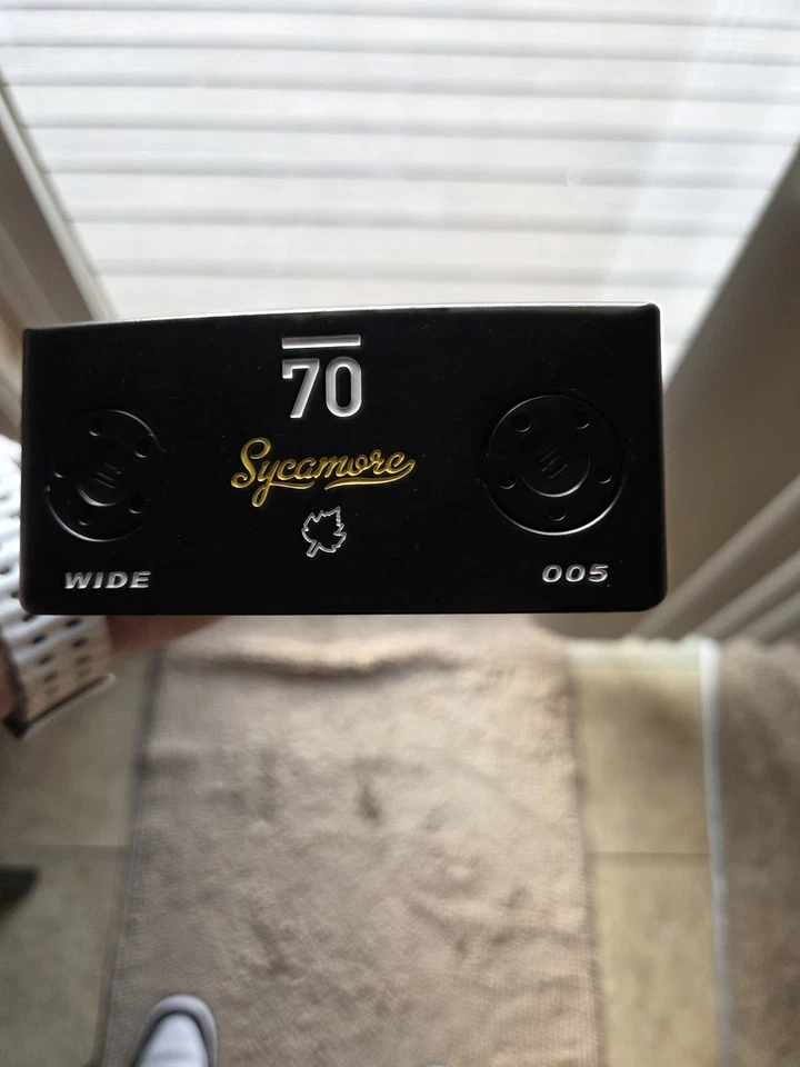 Sub 70 Sycamore 005 Wide Blade Putter Stahl Linkshänder 34"