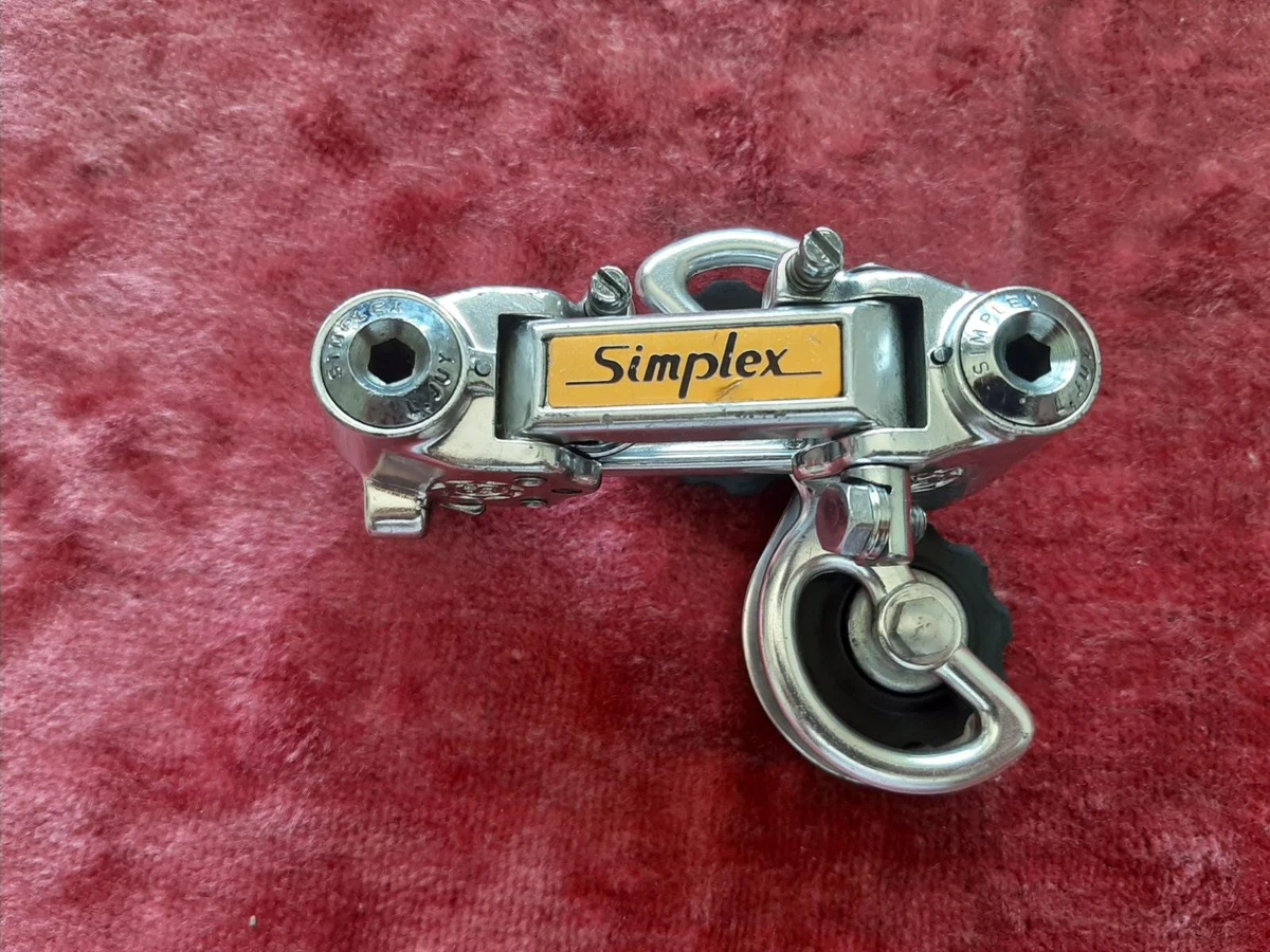 Dérailleur Arrière Vintage Spidel Simplex Prestige Super LJ - Pour Vélo Ancien - Occasion Bon état
