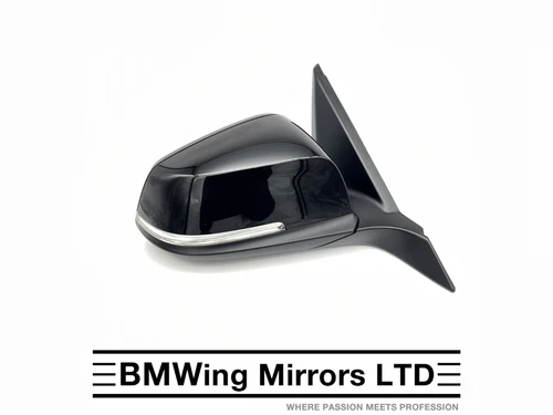 BMW 1 2 F21 F22 F23 RIGHT DRIVER SIDE DOOR WING MIRROR 6 PIN  SE SPORT / BLACK