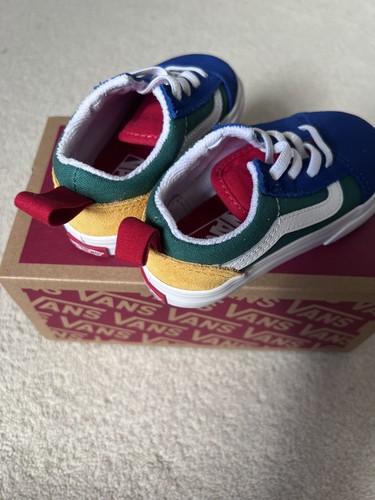 Vans Yacht Club Old Skool elastische Schnürschuhe Größe 6 UK 22,5 Euro Kleinkind - Bild 5 von 10