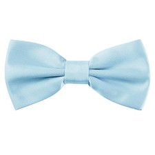 Pre-tied Solid Adjustable Bowtie Classic Tuxedo Wedding Bow Ties for Men One ...