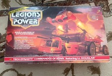 TONKA LEGIONS OF POWER MOTORIZED TECH DYNASTY COMMANDOS OF KONN 8150 Complete