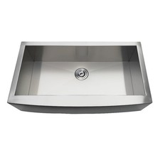 Kingston Brass GKTSF36209 Uptowne 36" Farmhouse Single Basin - Brushed
