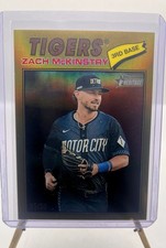2026 Topps Heritage #398 Zach McKinstry Gold Refractor SP 35/50💎Detroit Tigers