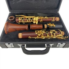 New Clarinet Rosewood body Strong Druable Clarinet Golden Plated Key Bb Key