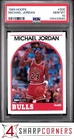 1989 HOOPS #200 MICHAEL JORDAN BULLS HOF PSA 10
