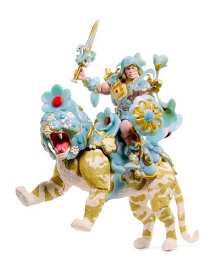 James Jean Floral He-Man and Battle Cat 2 Pack PRESALE 