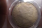 1885-O Morgan Silver Dollar Freshly graded  PCGS MS63 Toned