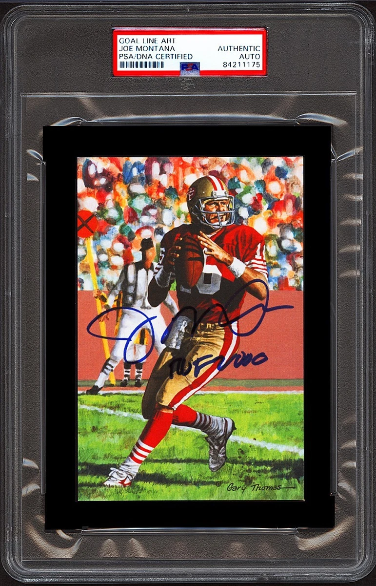 Professional Sports Authenticator (PSA) Joe Montana NFL Original