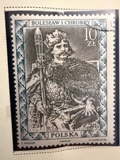 1987 Boleslaw I The Brave 10 ZI Poland Stamp