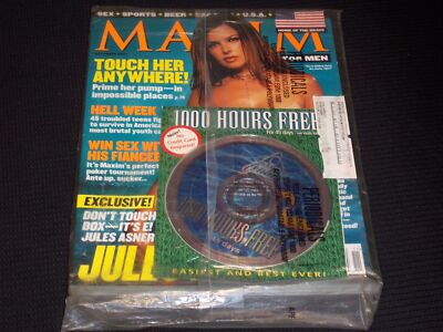 2001 NOVEMBER MAXIM MAGAZINE - JULES ASNER BRAND NEW SEALED - L 17073