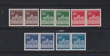 Bund 506-10 Paare "Brandenburger Tor 1966" postfrisch komplett