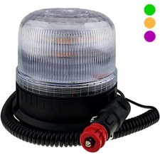 LED Green Amber Purple Flashing 3 Colour Light Beacon Magnetic for Van Strobe Ha