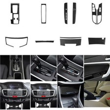 16pcs Carbon Fiber Interior Full Kit Cover Trim For 2013-2017 Honda Accord Coupe 16pcs Carbon Fiber Interior Full Kit Cover Trim For 2013-2017 Honda Accord Coupe