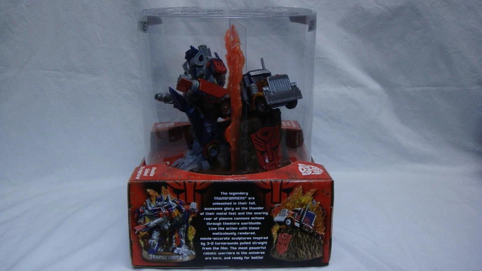 TRANSFORMERS MOVIE UNLEASHED TURNAROUNDS OPTIMUS PRIME 2007 DOUBLE SIDED NEW! - Image 3 of 4