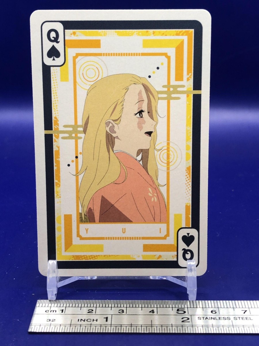 Yui Hell's Paradise Jigokuraku Playing Cards Card Spade Q | eBay