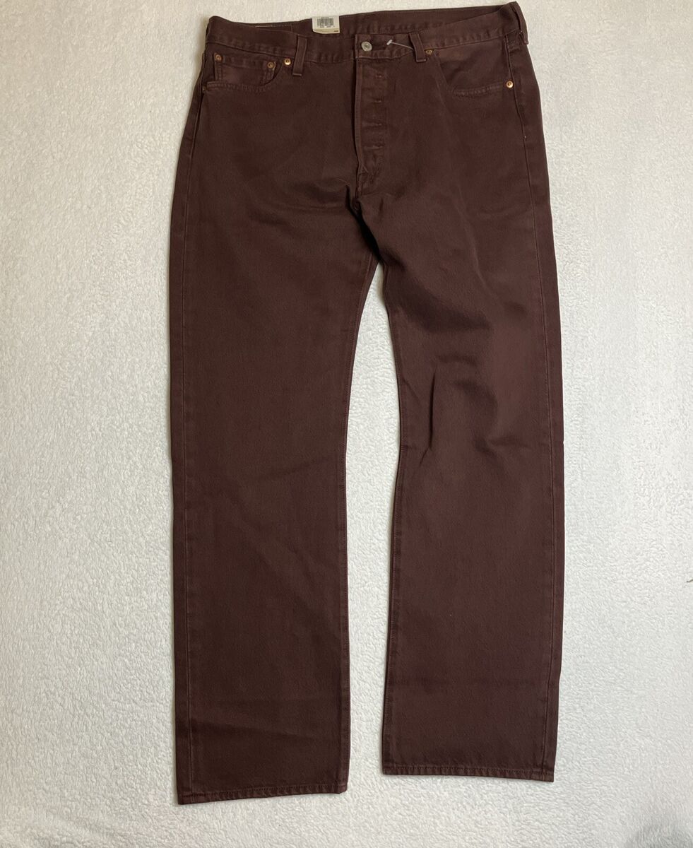 Levi's 501 Jeans Mens 36x32 Purple Orignal Fit Straight Leg Levi's 501 Jeans Mens 36x32 Purple Orignal Fit Straight Leg