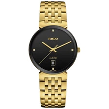 Rado Florence Classic Diamonds Stainless Steel Black Dial Men's Watch R48914703