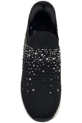 Kenneth Cole Reaction On The Check Slip-On - Boys' Black Monk Strap Shoe With Velcro, 1.5 Inch Heel