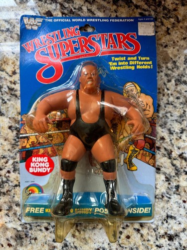 WWF LJN Wrestling Superstars King Kong Bundy, Full...
