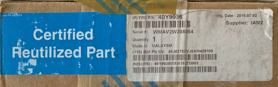 WESTERN DIGITAL WD2500AALenovo FRU 40Y9036 250GB 3.5" SATA 7200RPM SATA 3.5 HDD - Image 4 of 4