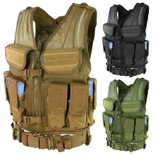 Condor ETV Tactical MOLLE Modular Elite Tactical Hunting Gear Adjustable Vest