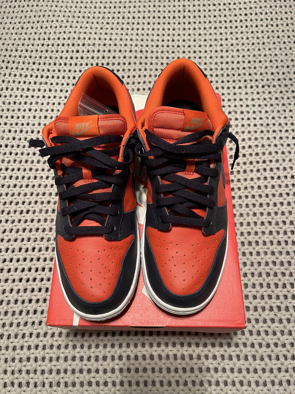 nike dunk low sp champ colors university orange marine