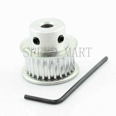 3M Timing Pulley 28T 5mm Bore for Stepper Motor 3D Printer 11mm Width HTD
