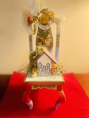  FAMILY AFFIRMATION CHAIR  11 H