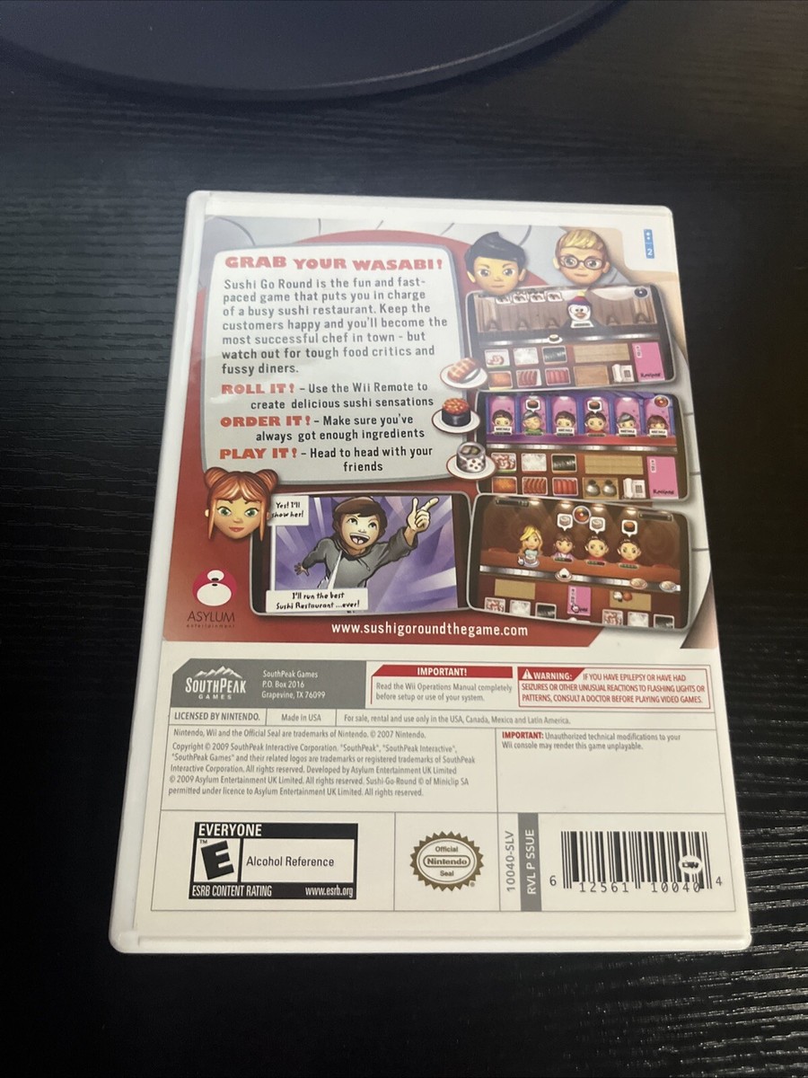 ♯Hgv20CO任天堂nintendいっしょにおさんぽクリーナー6種 Sushi Go-Round (Nintendo Wii, 2010) 612561100404| eBay