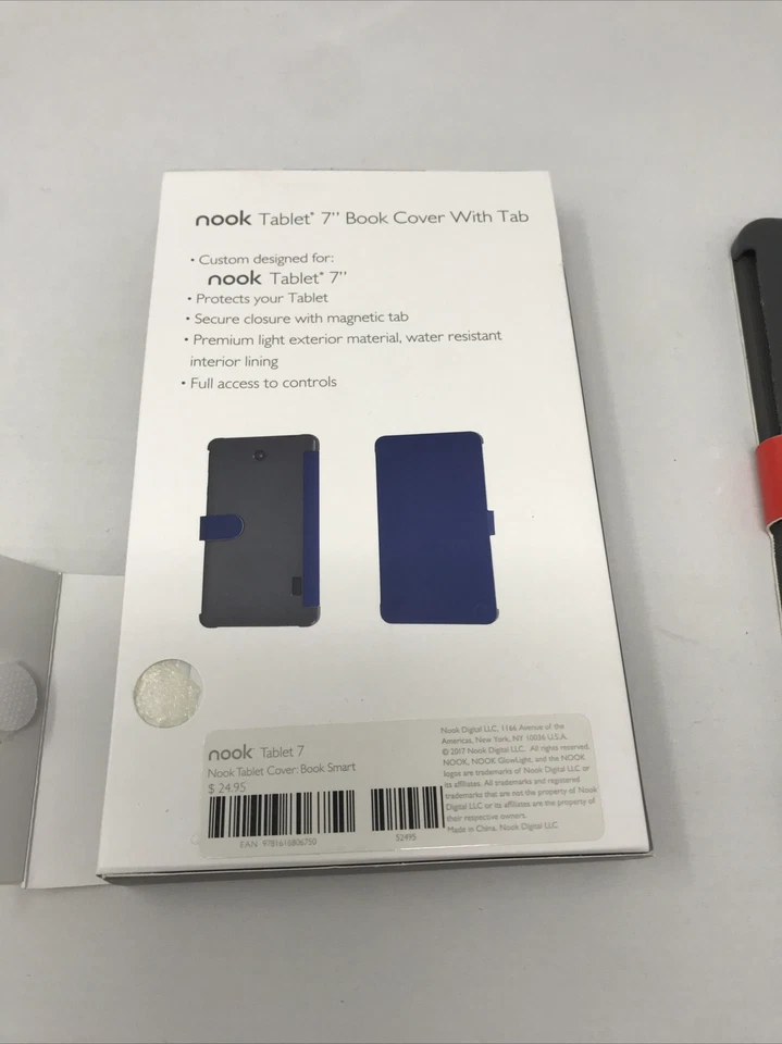 "Funda de libro Nook para tableta Nook 7""" Foto 4 de 4