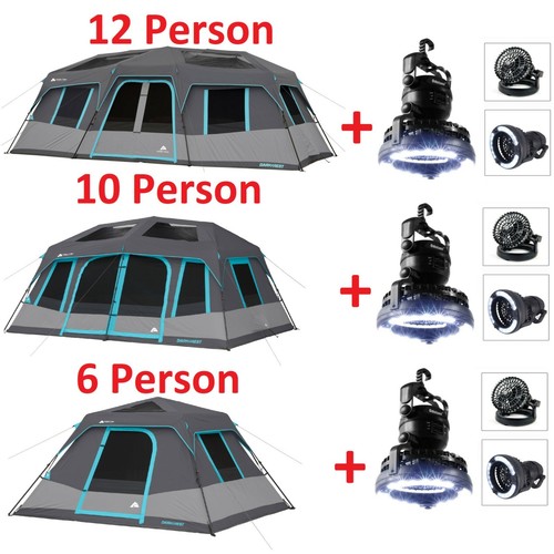Ozark Trail Dark Rest Cabin Tent for 