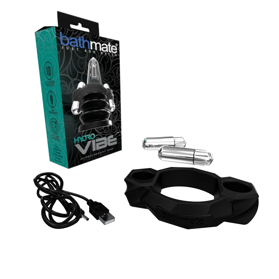 全新 Hydrovibe 适用于 Bathmate Hydromax Xtreme 泵 水泵 水疗环 — 第 3/4 张图片