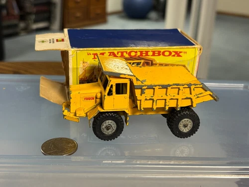 Matchbox Lesney King Size K-5 Foden Dumper Truck - As is
