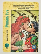 Marvel OVERPOWER POISON IVY POISONE KISS OPD Very Rare DC