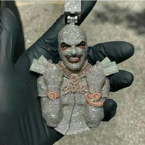 Custom rapper pendant clearance
