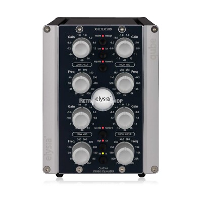 Elysia Xfilter 500 Qube Equalizer 500 Series Module