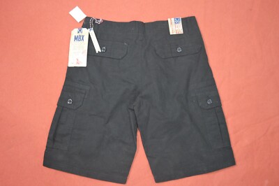 【KOOLOSET】Non-Fade Cargo Bermuda Denim KOOLOSET】Black Cargo Cut Bermuda Denim