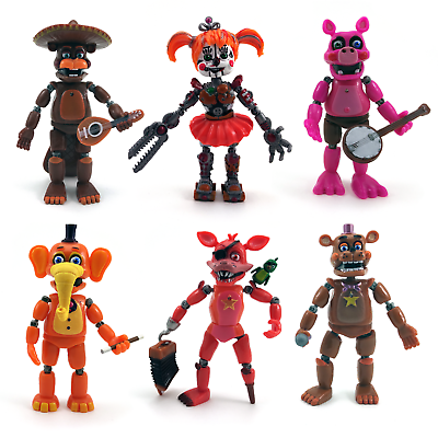 Funko FNAF Five Nights at Freddy's - Pizzeria Simulator Action Figures Set  of 5