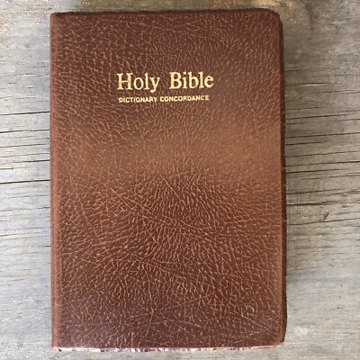 Holy Bible King James Version Red Letter Dictionary Concordance Nelson ...