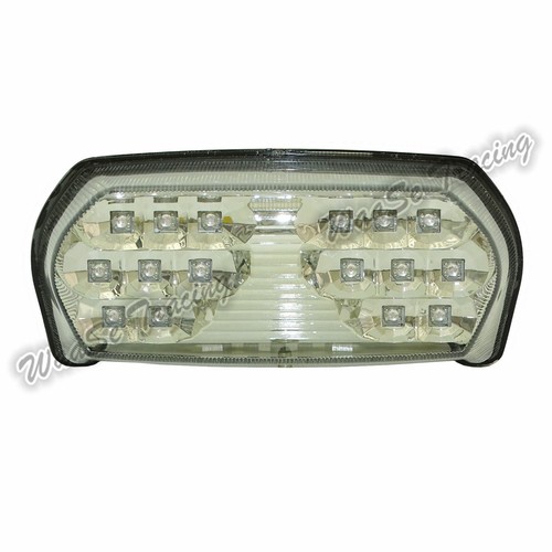 Chrome Led Tail Turn Signal Light Fit KAWASAKI Ninja ZX7R/RR 96-03 GPz1100 95-97 - Picture 11 of 15