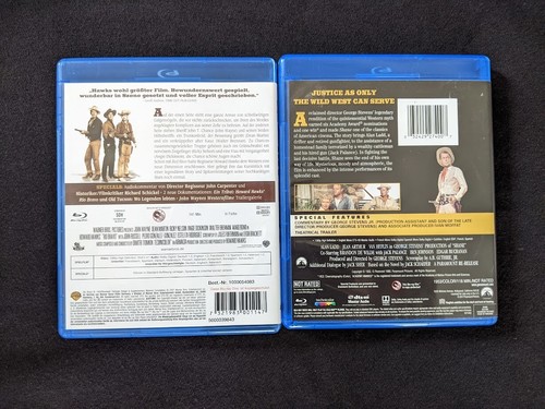 2 Classic Westerns Shane 1952 (Blu-ray 2013) Alan Ladd and Rio Bravo - Picture 2 of 6
