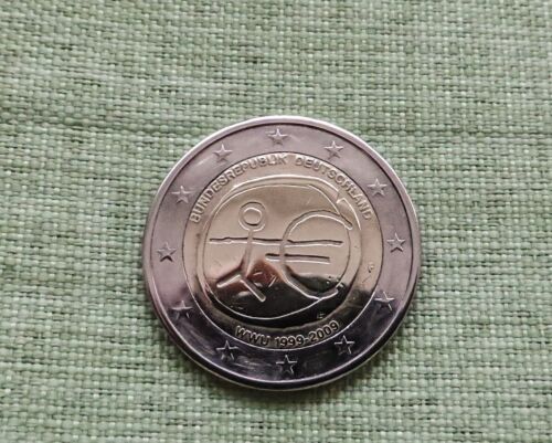 2 Euro Münze mit Strichmännchen Serie WWU 1999-2009 seltene Münze, - Bild 1 von 3