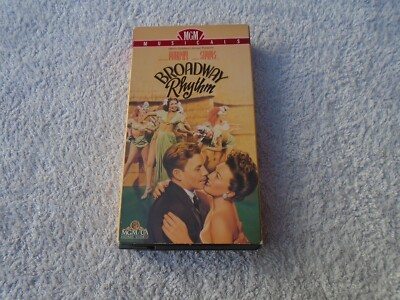 Broadway Rhythm - VHS - Musical - George Murphy / Ginny Simms 1944 NTSC