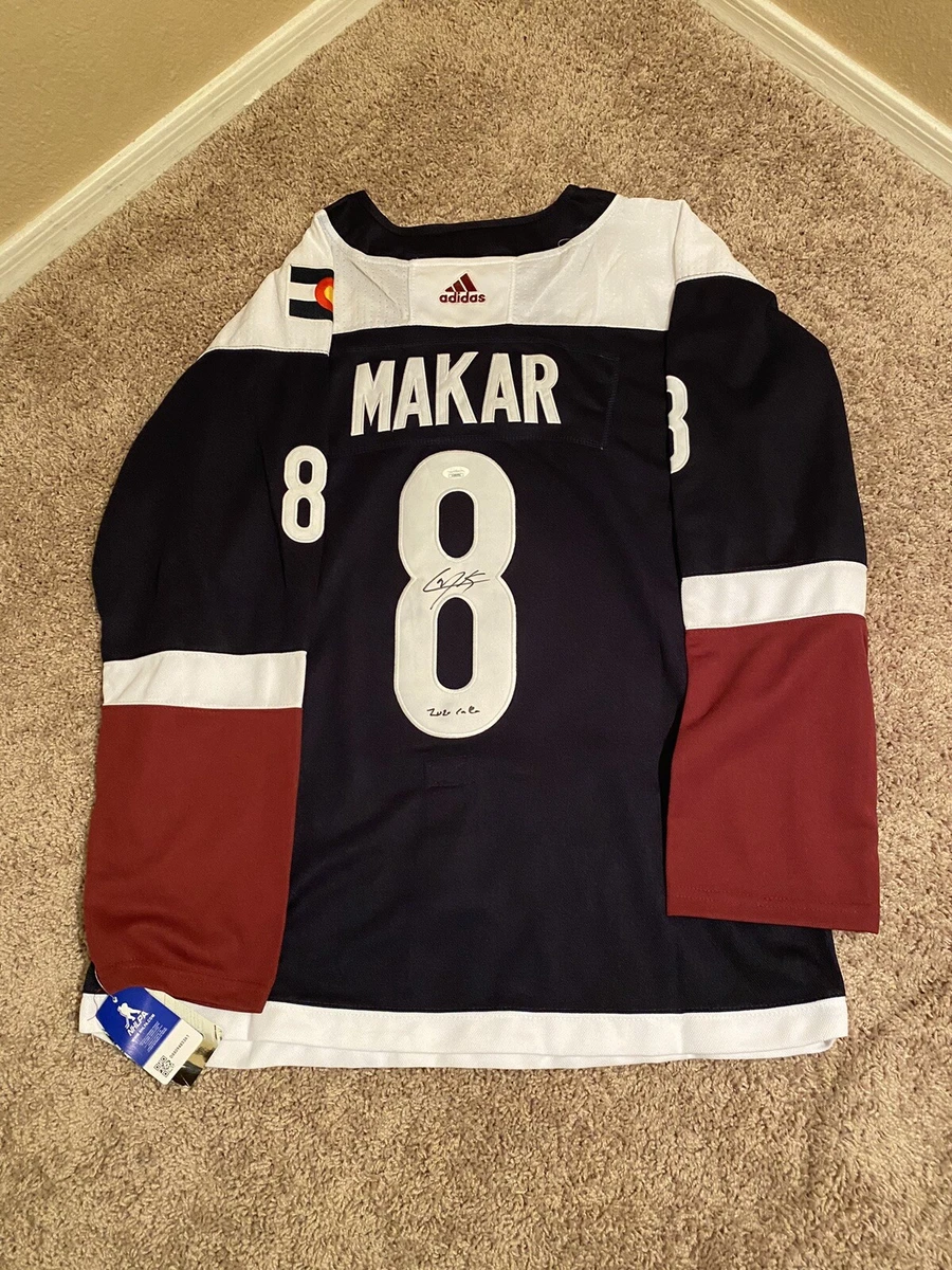 Cale Makar Autographed Signed Colorado Avalanche Jersey PSA/DNA COA Sz 52