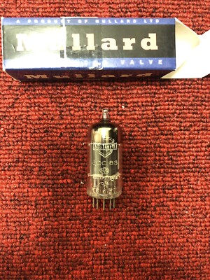 Mullard 12AX7/ECC83 1955 Square getter Good Testing Values Balanced